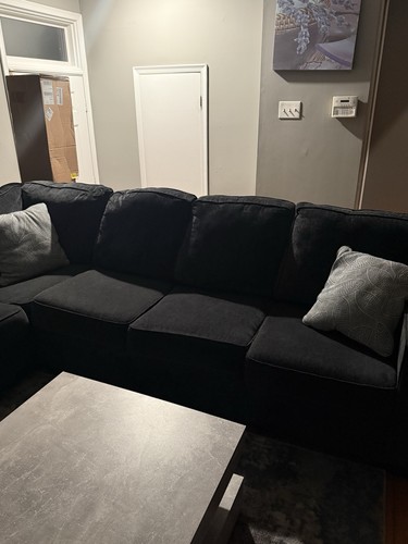 Black sofa very - , comfortable